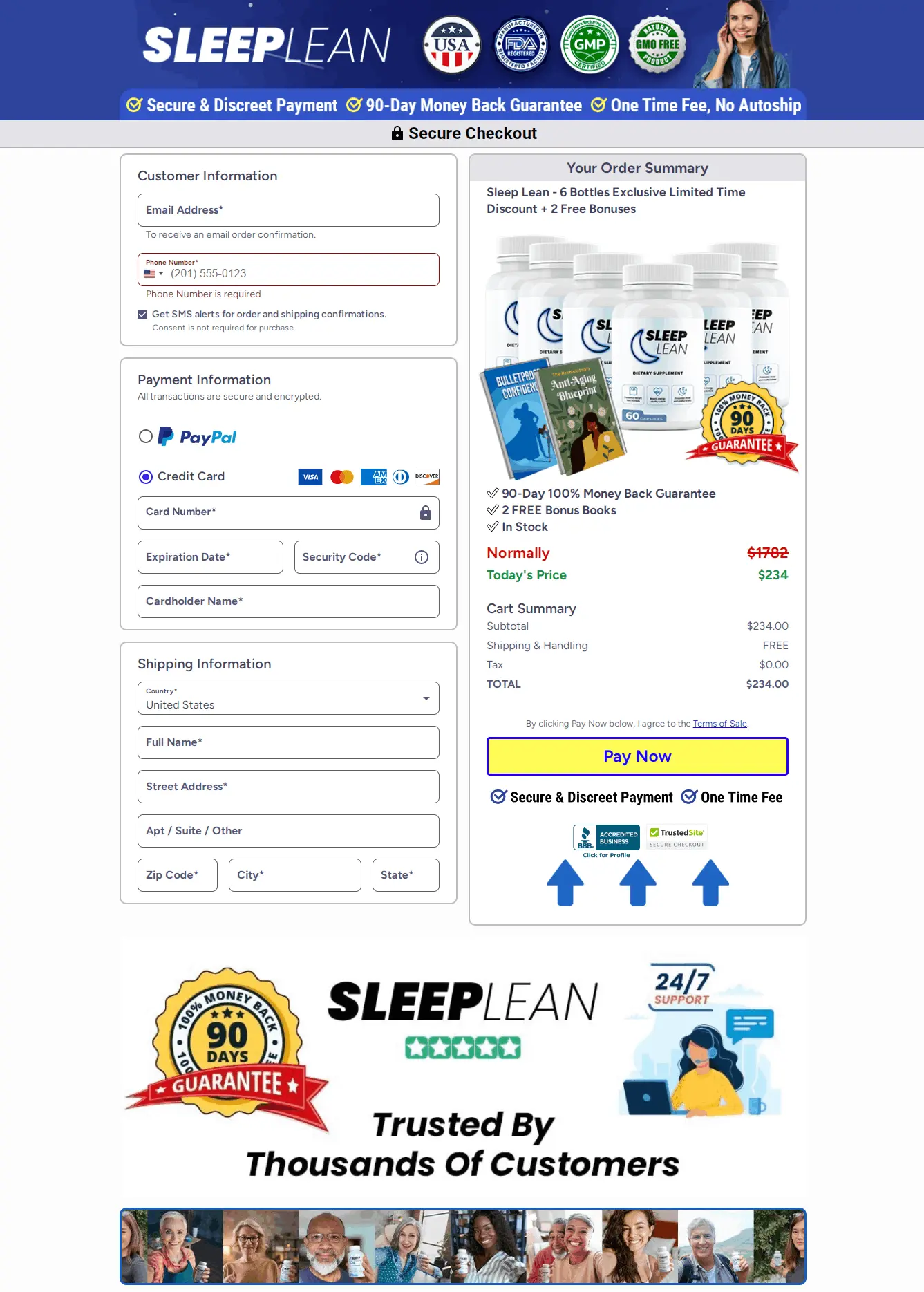 Sleep Lean-Secure-Checkout